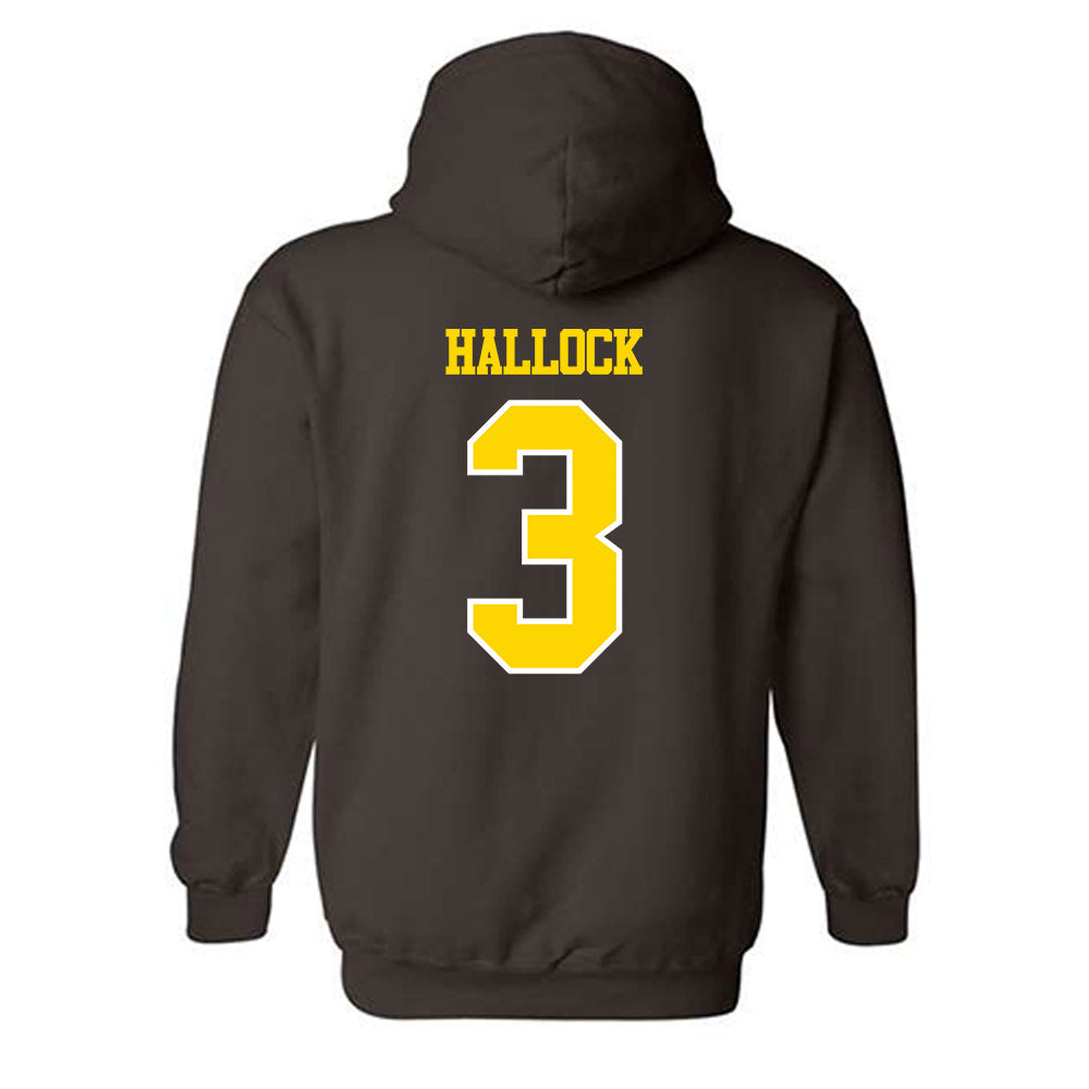 Western Michigan - NCAA Football : Tate Hallock - Classic Shersey Hooded Sweatshirt-1