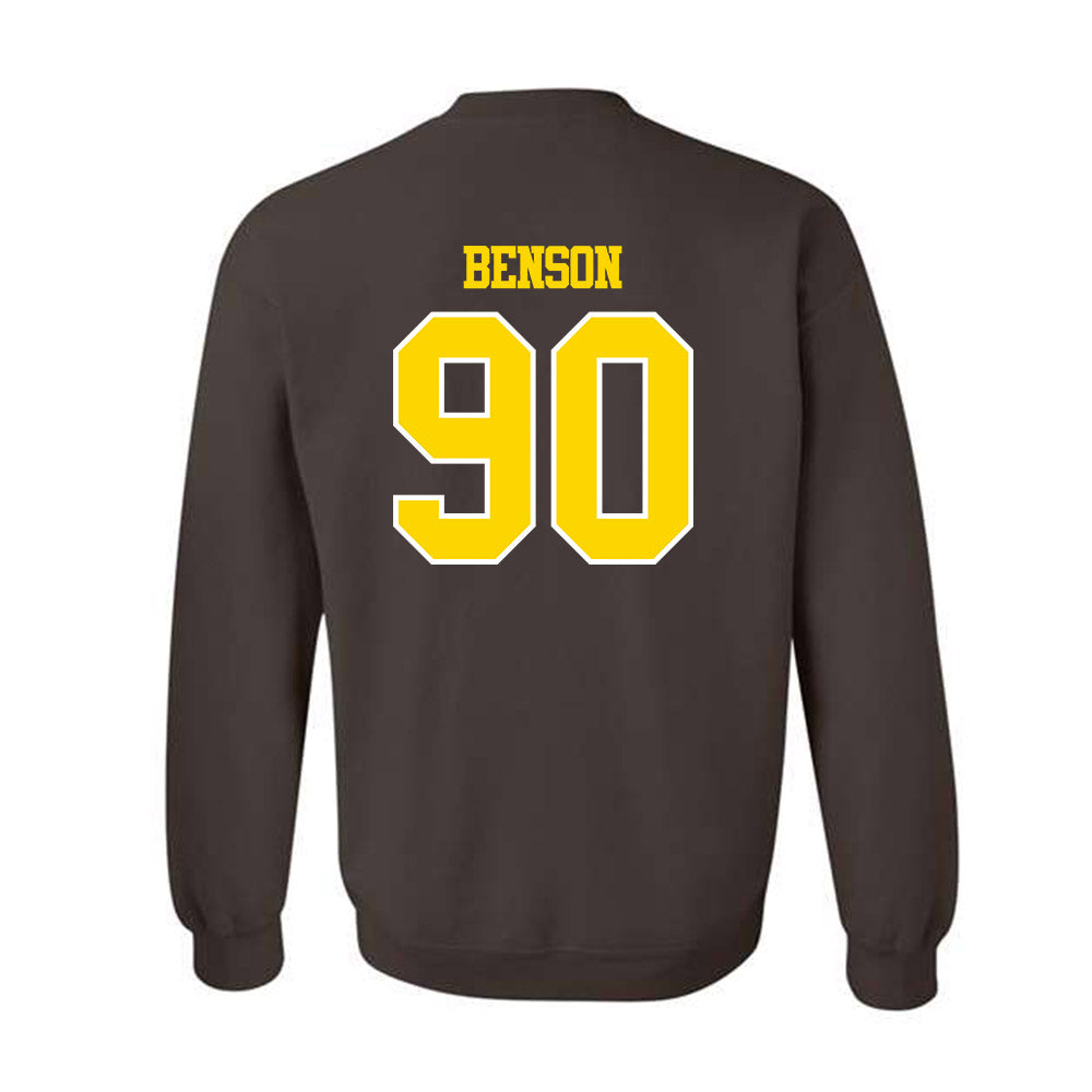 Western Michigan - NCAA Football : Jori Benson - Classic Shersey Crewneck Sweatshirt-1