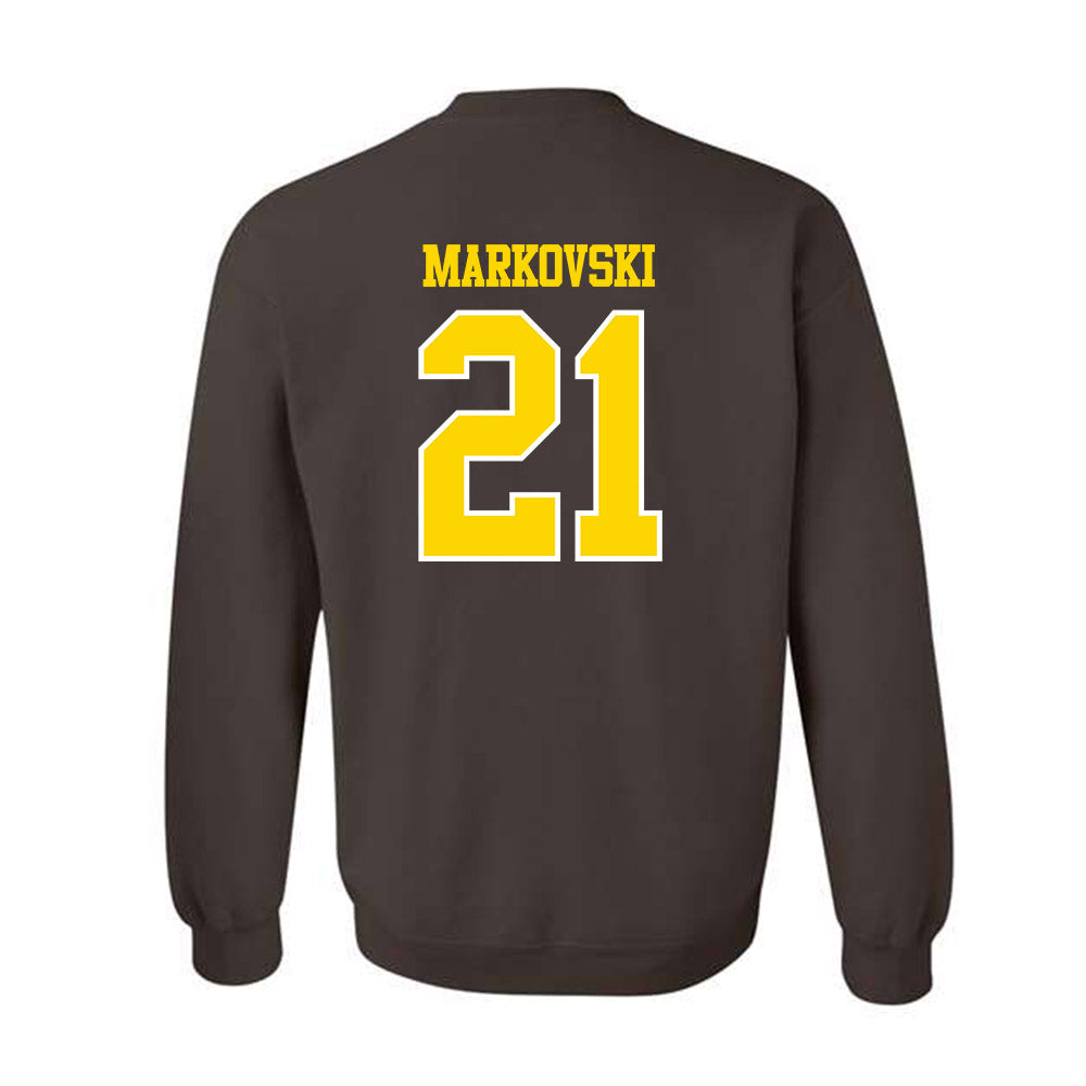 Western Michigan - NCAA Men's Soccer : Alek Markovski - Classic Shersey Crewneck Sweatshirt-1
