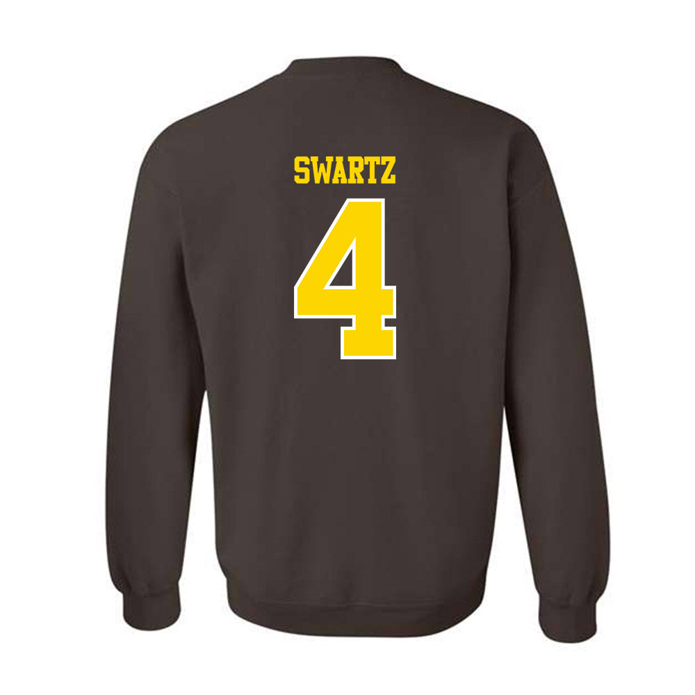 Western Michigan - NCAA Men's Basketball : Brady Swartz - Classic Shersey Crewneck Sweatshirt-1