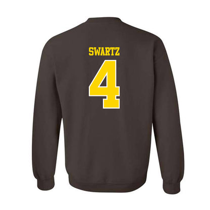 Western Michigan - NCAA Men's Basketball : Brady Swartz - Classic Shersey Crewneck Sweatshirt-1