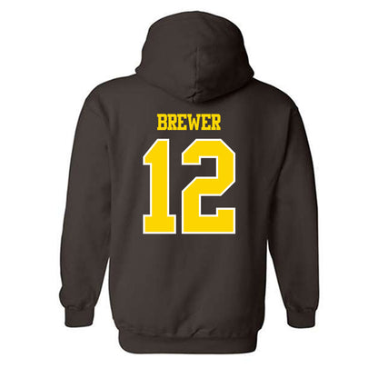 Western Michigan - NCAA Men's Basketball : Jayden Brewer - Classic Shersey Hooded Sweatshirt-1