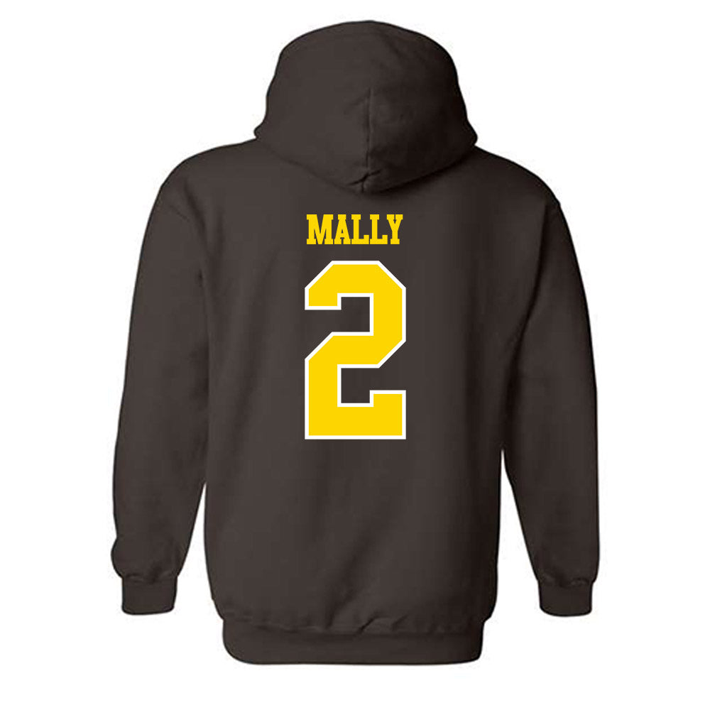 Western Michigan - NCAA Baseball : Tanner Mally - Classic Shersey Hooded Sweatshirt-1