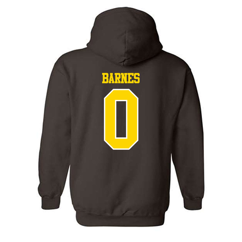 Western Michigan - NCAA Men's Basketball : Sharod Barnes - Classic Shersey Hooded Sweatshirt-1