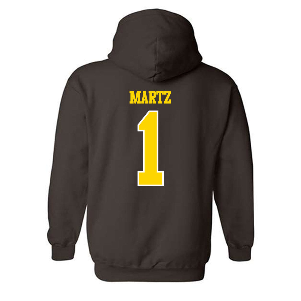 Western Michigan - NCAA Softball : Corinne Martz - Classic Shersey Hooded Sweatshirt-1
