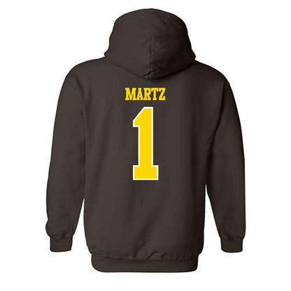 Western Michigan - NCAA Softball : Corinne Martz - Classic Shersey Hooded Sweatshirt-1
