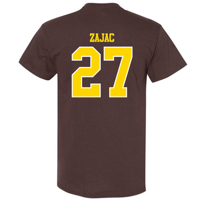 Western Michigan - NCAA Baseball : Nolan Zajac - Classic Shersey T-Shirt-1