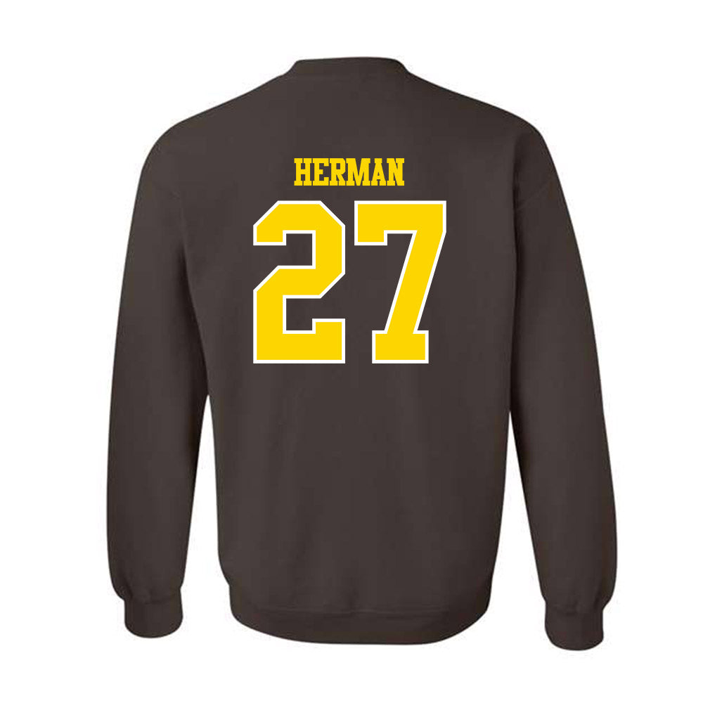 Western Michigan - NCAA Softball : Hannah Herman - Classic Shersey Crewneck Sweatshirt-1