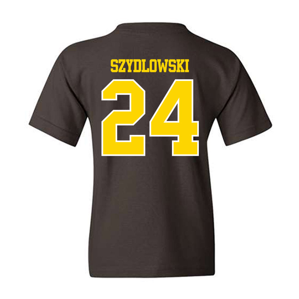 Western Michigan - NCAA Men's Ice Hockey : Garrett Szydlowski - Classic Shersey Youth T-Shirt-1