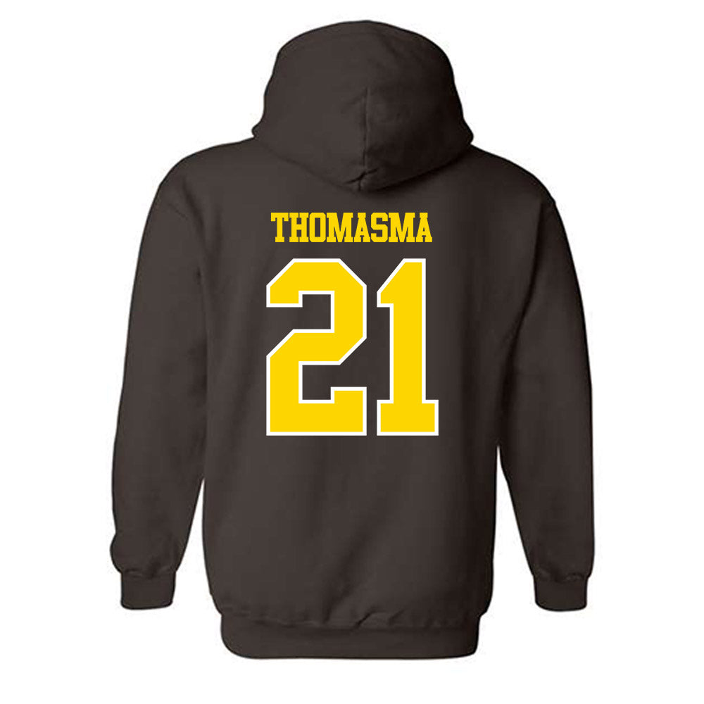 Western Michigan - NCAA Women's Soccer : Heidi Thomasma - Classic Shersey Hooded Sweatshirt-1