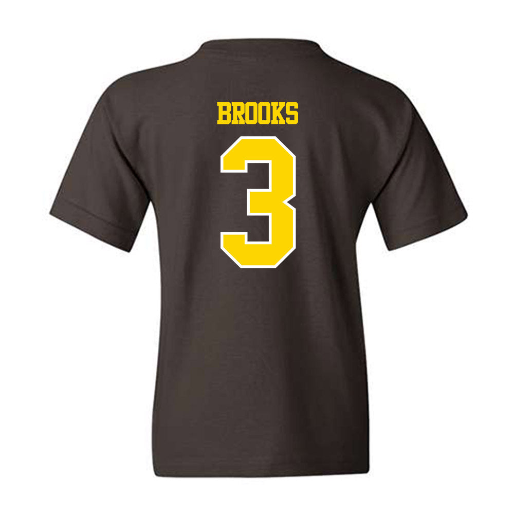 Western Michigan - NCAA Football : Baylin Brooks - Classic Shersey Youth T-Shirt-1