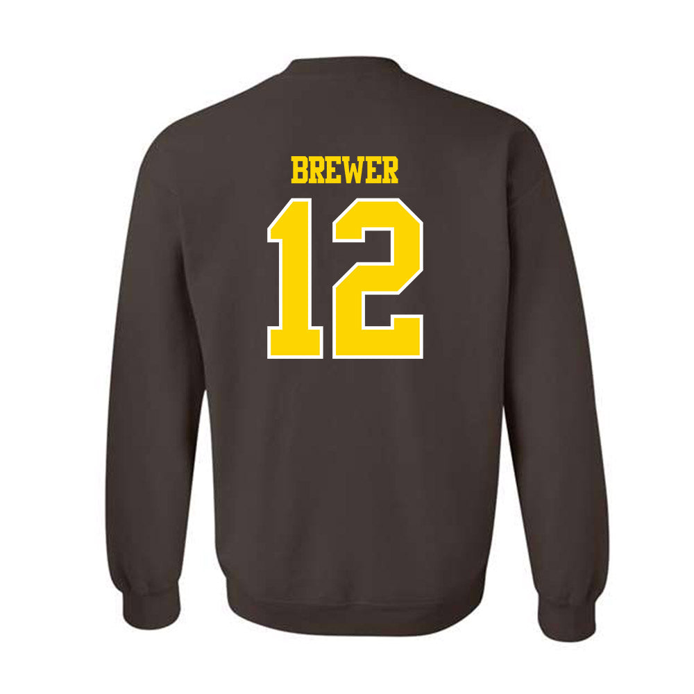 Western Michigan - NCAA Men's Basketball : Jayden Brewer - Classic Shersey Crewneck Sweatshirt-1