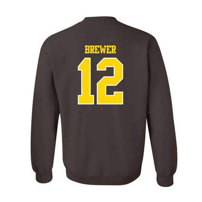 Western Michigan - NCAA Men's Basketball : Jayden Brewer - Classic Shersey Crewneck Sweatshirt-1
