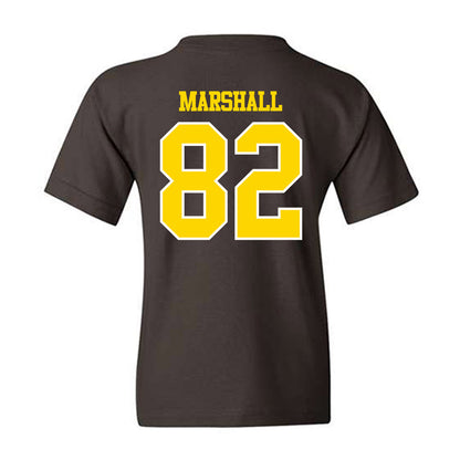 Western Michigan - NCAA Football : Terence Marshall - Classic Shersey Youth T-Shirt-1