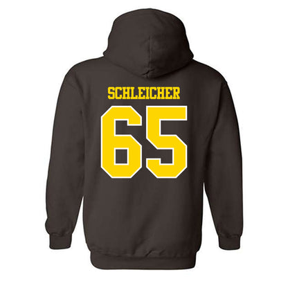 Western Michigan - NCAA Football : Jeremy Schleicher - Classic Shersey Hooded Sweatshirt-1