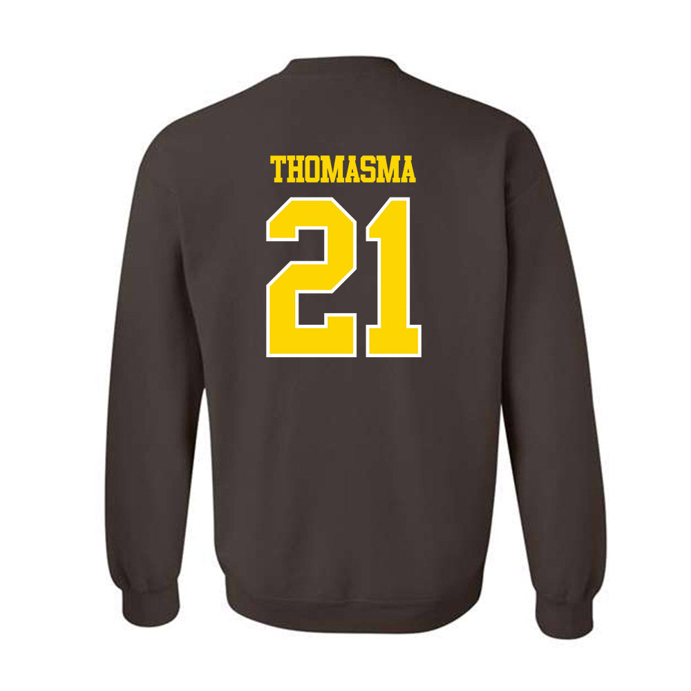 Western Michigan - NCAA Women's Soccer : Heidi Thomasma - Classic Shersey Crewneck Sweatshirt-1