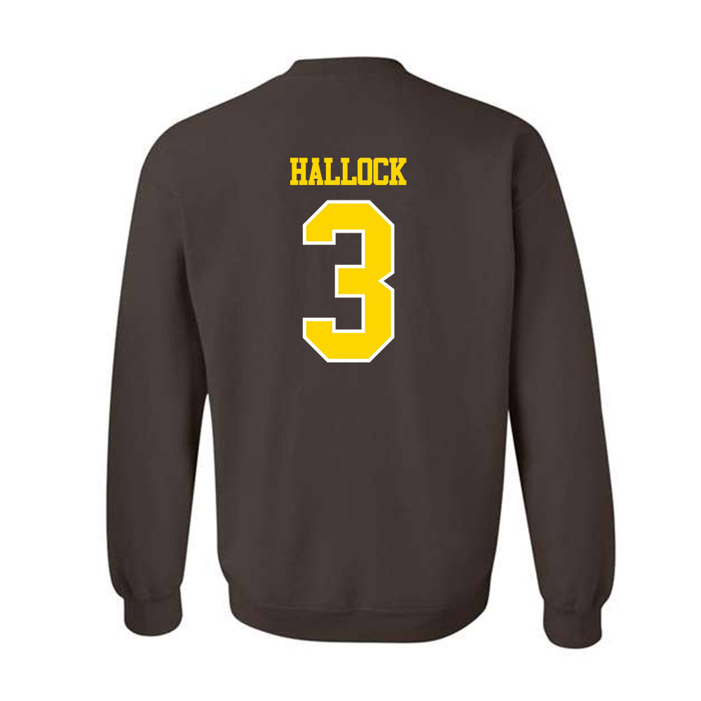 Western Michigan - NCAA Football : Tate Hallock - Classic Shersey Crewneck Sweatshirt-1