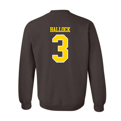 Western Michigan - NCAA Football : Tate Hallock - Classic Shersey Crewneck Sweatshirt-1