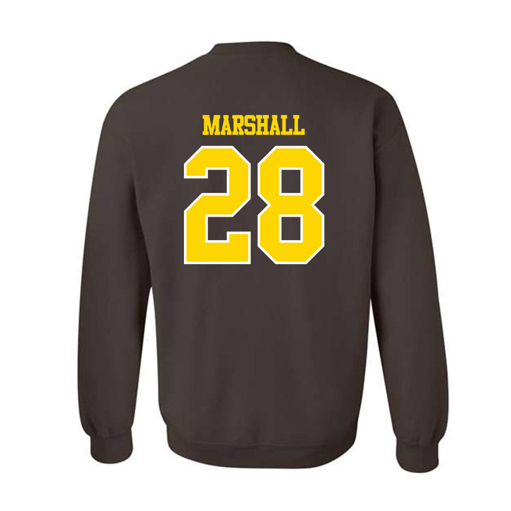 Western Michigan - NCAA Baseball : Trevor Marshall - Classic Shersey Crewneck Sweatshirt-1