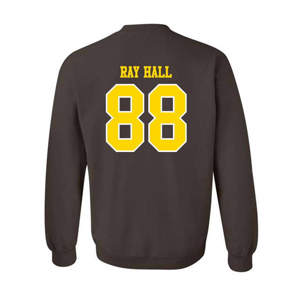 Western Michigan - NCAA Football : Don Ray Hall - Classic Shersey Crewneck Sweatshirt-1