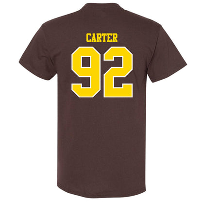 Western Michigan - NCAA Football : Gian Carter - Classic Shersey T-Shirt-1