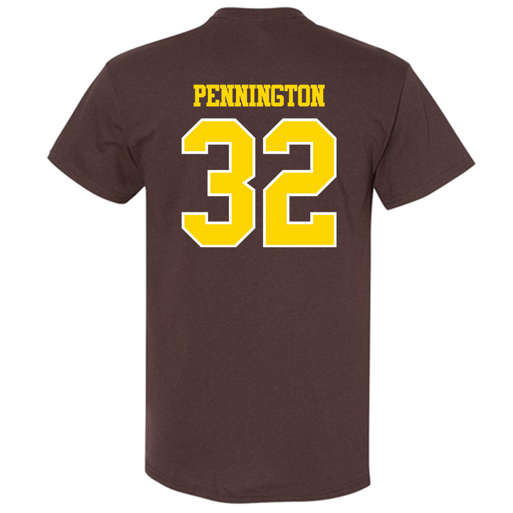 Western Michigan - NCAA Football : Derek Pennington - Classic Shersey T-Shirt-1