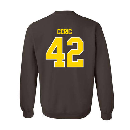 Western Michigan - NCAA Football : Will Gerig - Classic Shersey Crewneck Sweatshirt-1