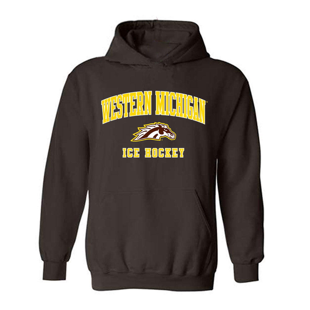 Western Michigan - NCAA Men's Ice Hockey : Cole Crusberg-Roseen - Classic Shersey Hooded Sweatshirt-0