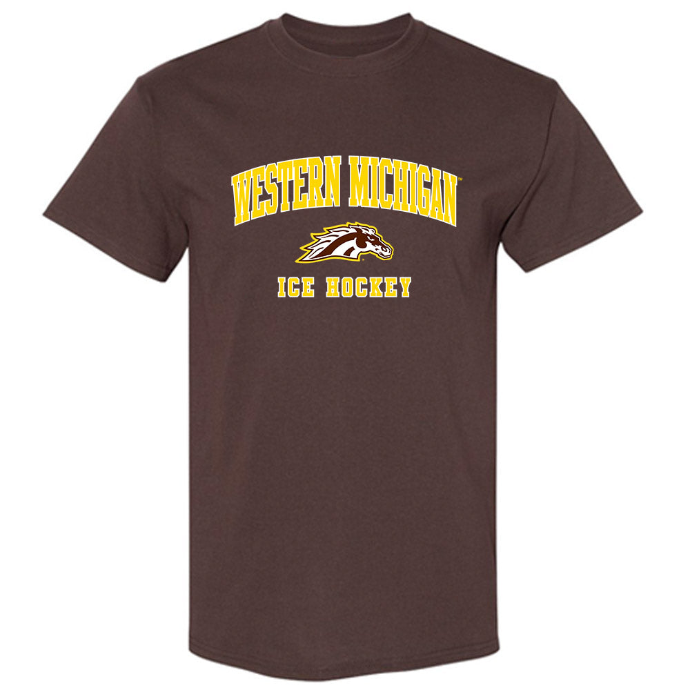 Western Michigan - NCAA Men's Ice Hockey : Ryan Kusler - Classic Shersey T-Shirt-0