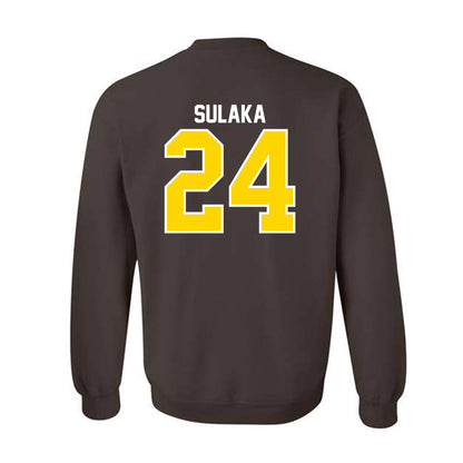 Western Michigan - NCAA Men's Basketball : Michael Sulaka - Classic Shersey Crewneck Sweatshirt-1