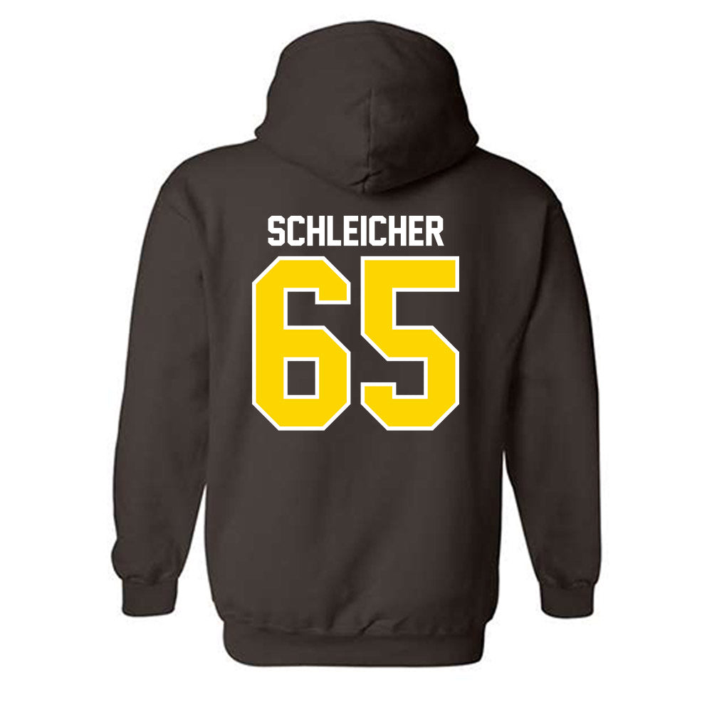 Western Michigan - NCAA Football : Jeremy Schleicher - Classic Shersey Hooded Sweatshirt-1