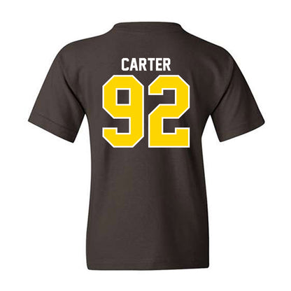 Western Michigan - NCAA Football : Gian Carter - Classic Shersey Youth T-Shirt-1
