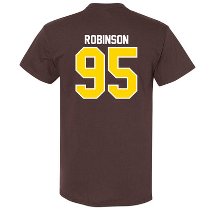Western Michigan - NCAA Football : DeShawn Robinson - Classic Shersey T-Shirt-1