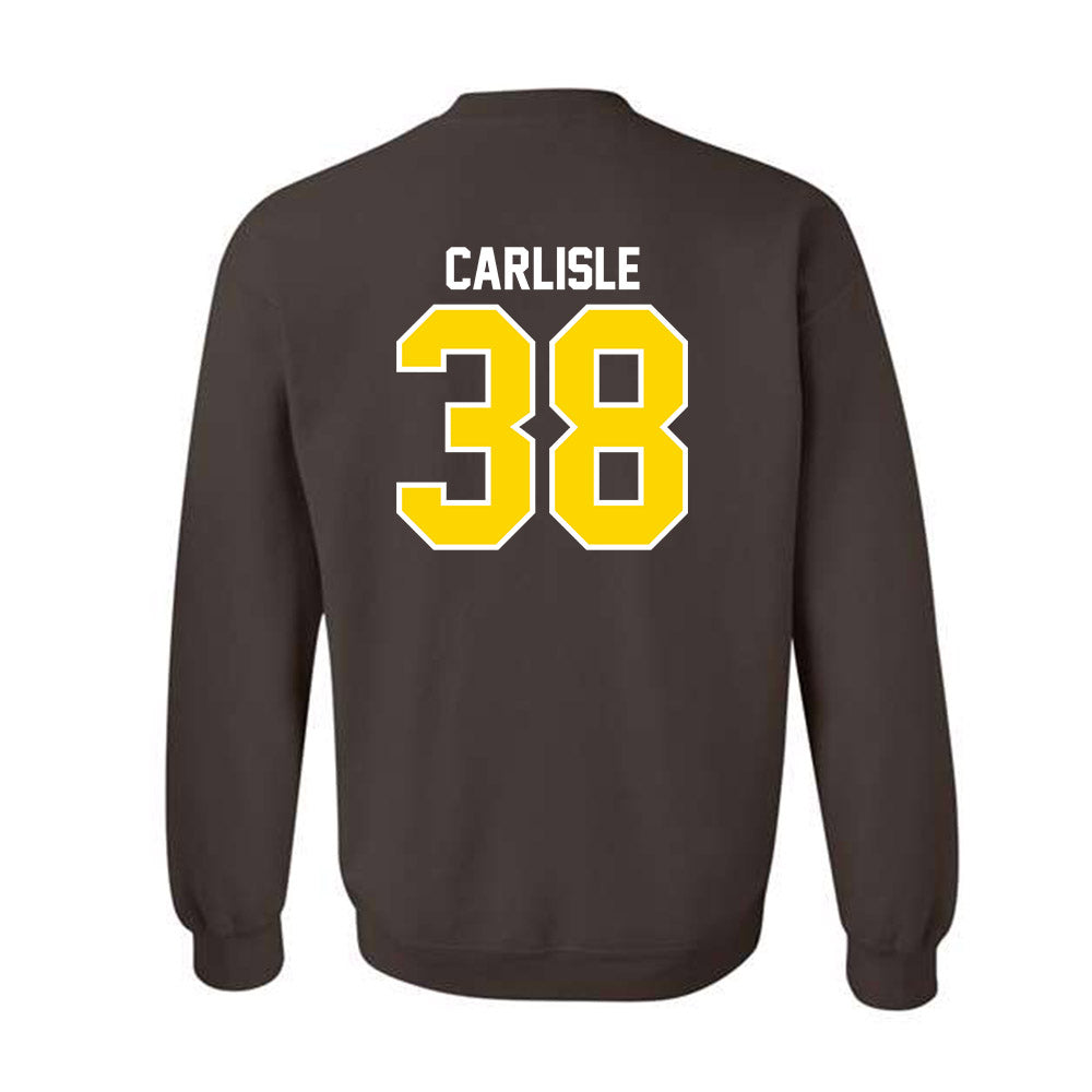 Western Michigan - NCAA Baseball : Sam Carlisle - Classic Shersey Crewneck Sweatshirt-1