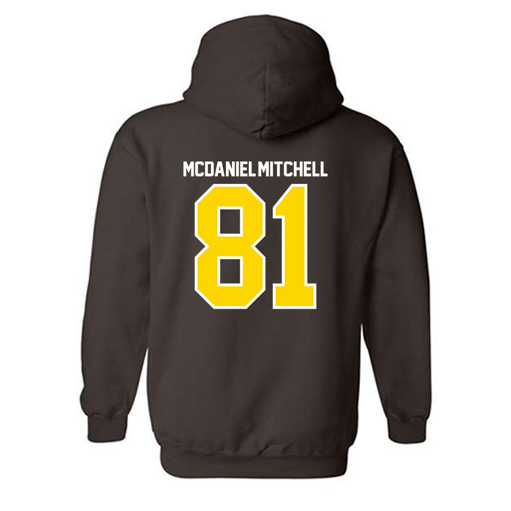 Western Michigan - NCAA Football : Earnest McDaniel-Mitchell - Classic Shersey Hooded Sweatshirt-1