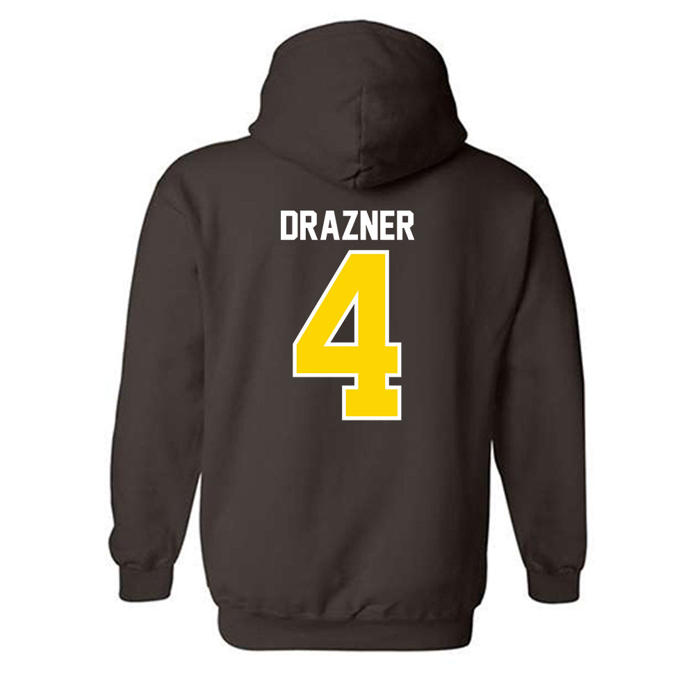Western Michigan - NCAA Men's Ice Hockey : Robby Drazner - Classic Shersey Hooded Sweatshirt-1
