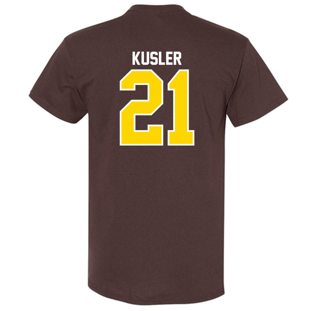 Western Michigan - NCAA Men's Ice Hockey : Ryan Kusler - Classic Shersey T-Shirt-1