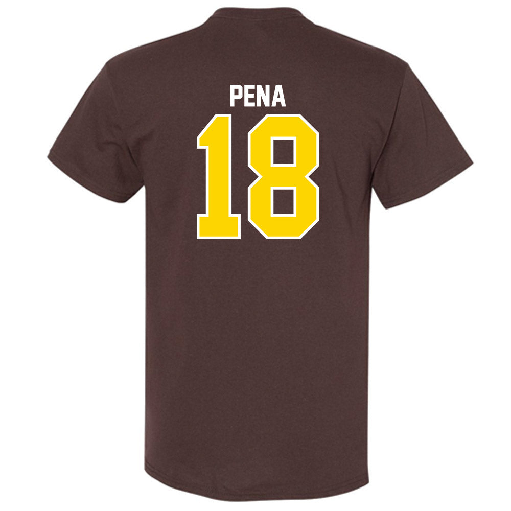 Western Michigan - NCAA Baseball : Diego Pena - Classic Shersey T-Shirt-1