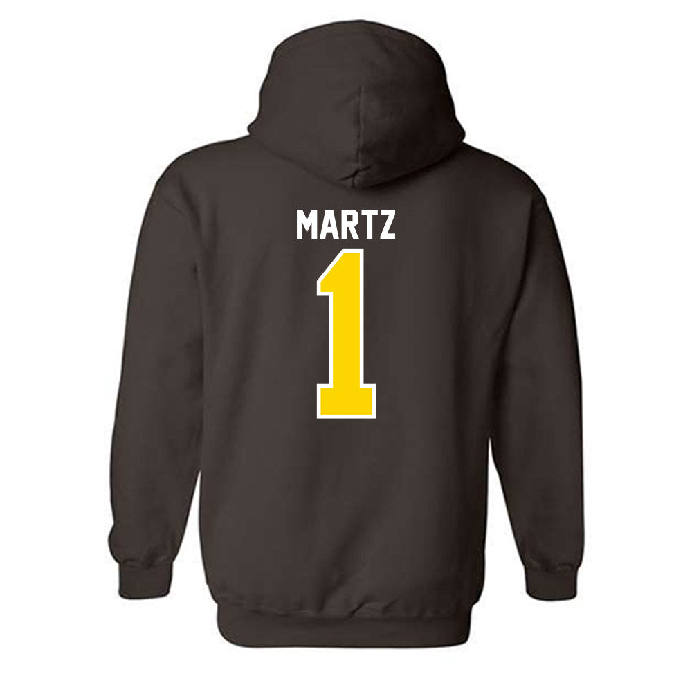 Western Michigan - NCAA Softball : Corinne Martz - Classic Shersey Hooded Sweatshirt-1