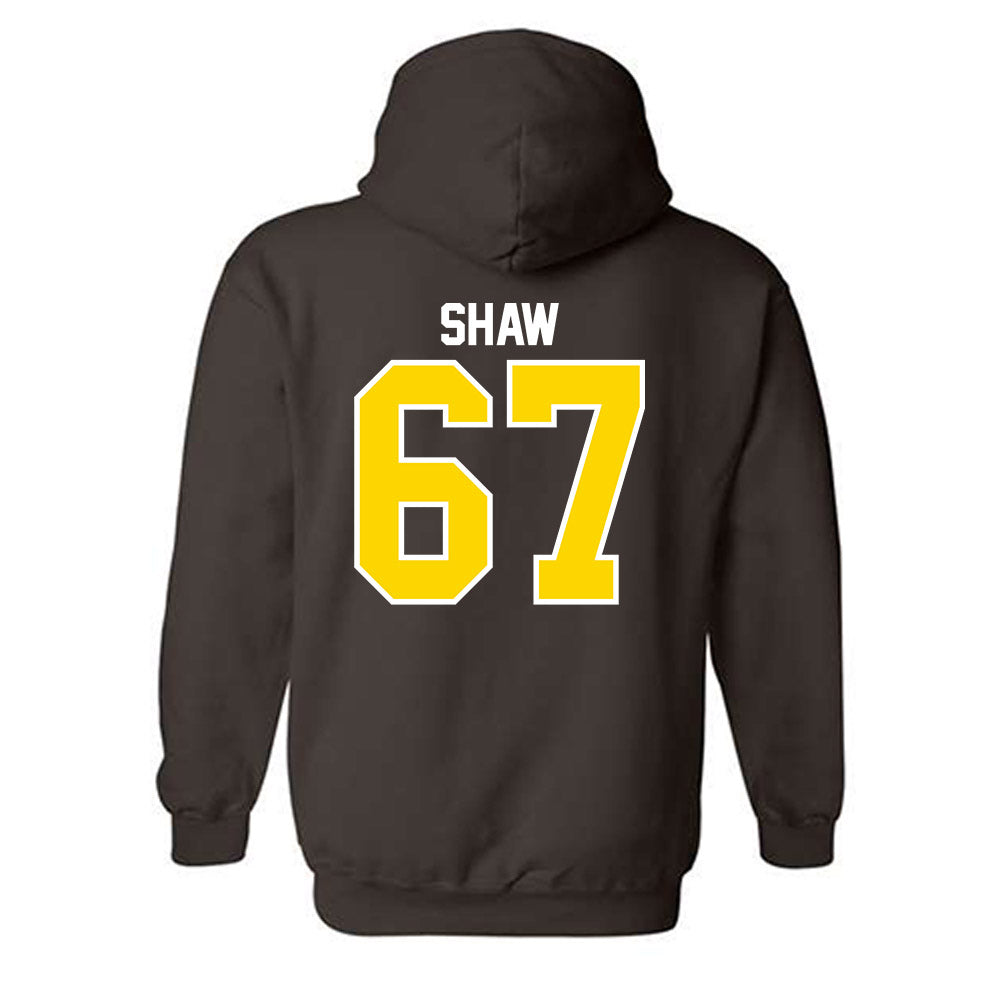 Western Michigan - NCAA Football : Trevor Shaw - Classic Shersey Hooded Sweatshirt-1