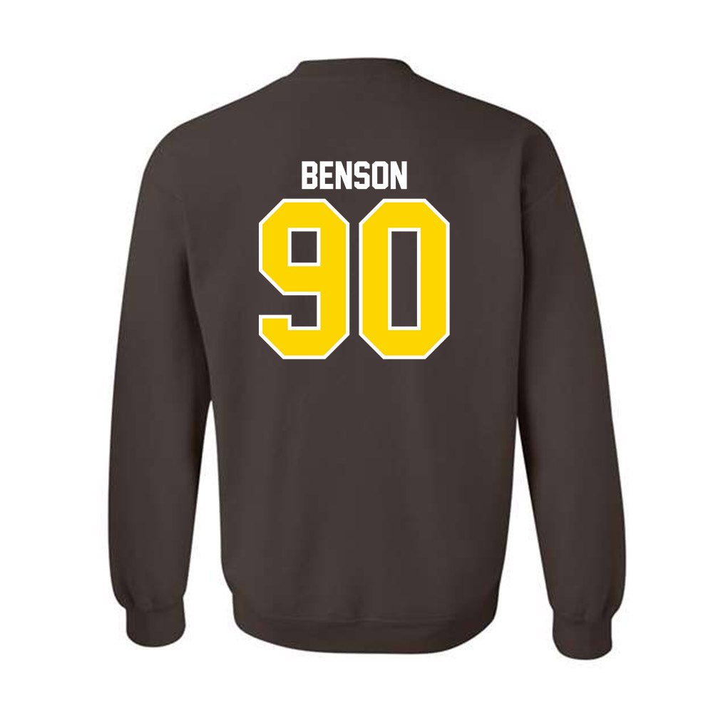 Western Michigan - NCAA Football : Jori Benson - Classic Shersey Crewneck Sweatshirt-1
