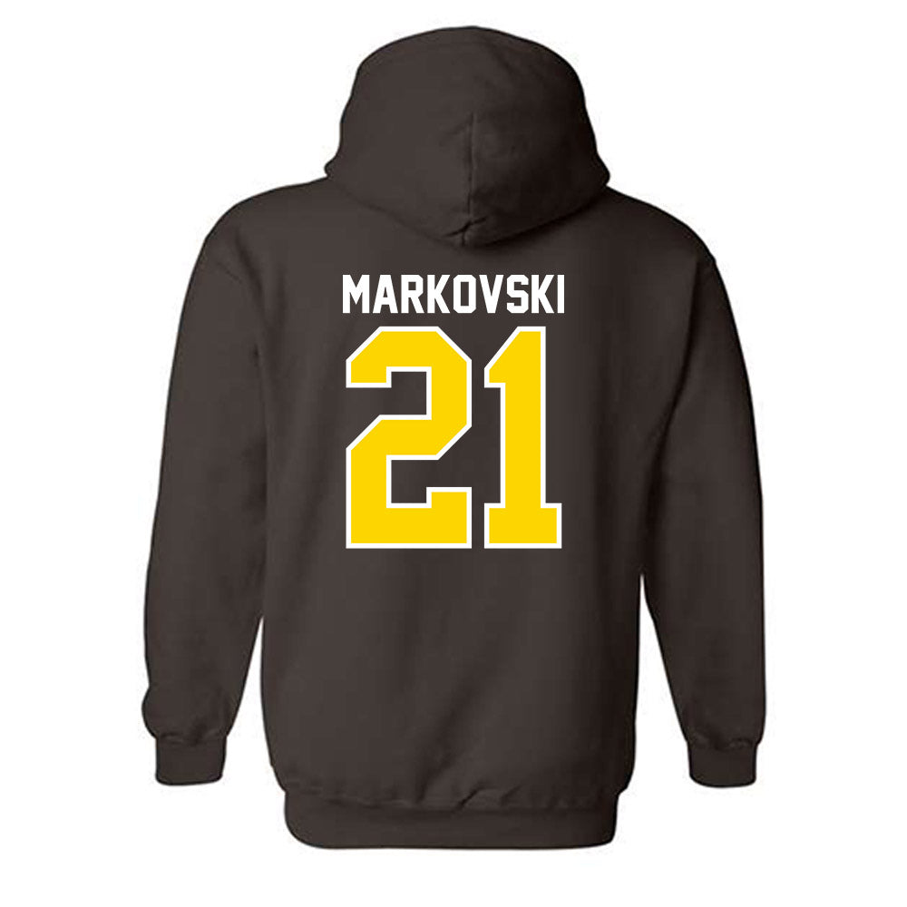 Western Michigan - NCAA Men's Soccer : Alek Markovski - Classic Shersey Hooded Sweatshirt-1