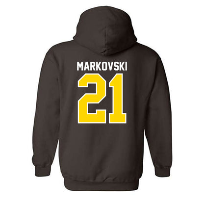 Western Michigan - NCAA Men's Soccer : Alek Markovski - Classic Shersey Hooded Sweatshirt-1
