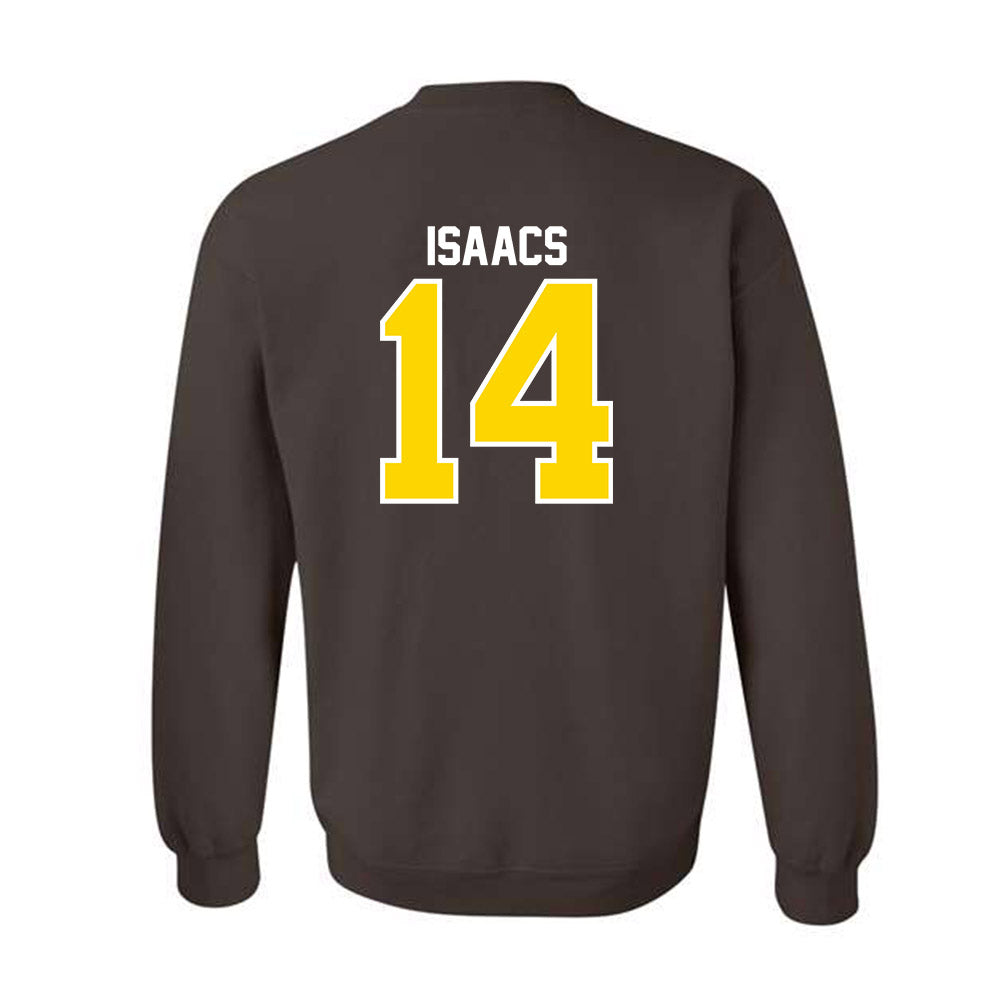 Western Michigan - NCAA Baseball : Jackson Isaacs - Classic Shersey Crewneck Sweatshirt-1