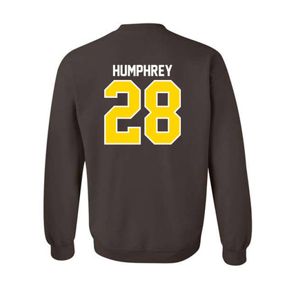 Western Michigan - NCAA Men's Ice Hockey : Ryan Humphrey - Classic Shersey Crewneck Sweatshirt-1