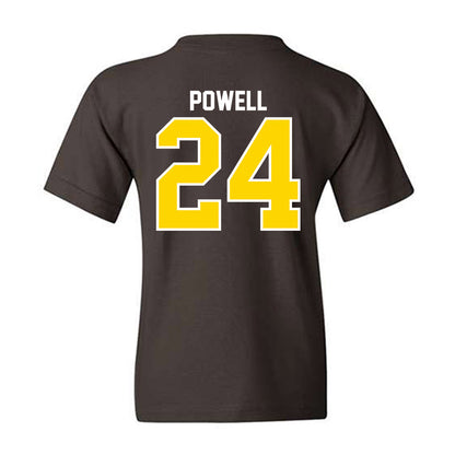 Western Michigan - NCAA Football : Cameron Powell - Classic Shersey Youth T-Shirt-1