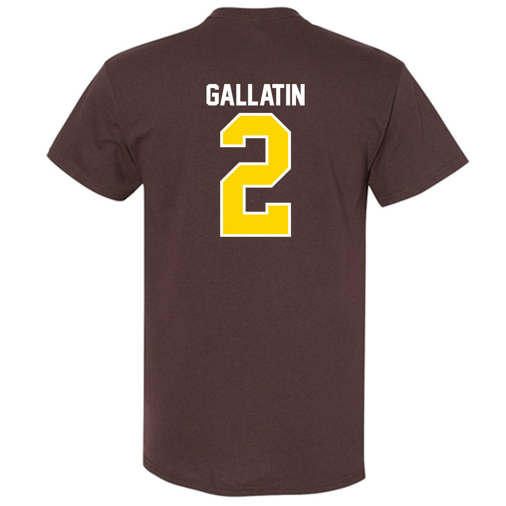 Western Michigan - NCAA Men's Ice Hockey : Grady Gallatin - Classic Shersey T-Shirt-1
