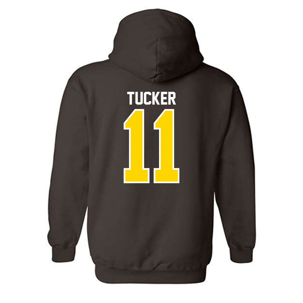 Western Michigan - NCAA Football : Nadame Tucker - Classic Shersey Hooded Sweatshirt-1