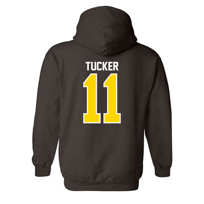 Western Michigan - NCAA Football : Nadame Tucker - Classic Shersey Hooded Sweatshirt-1