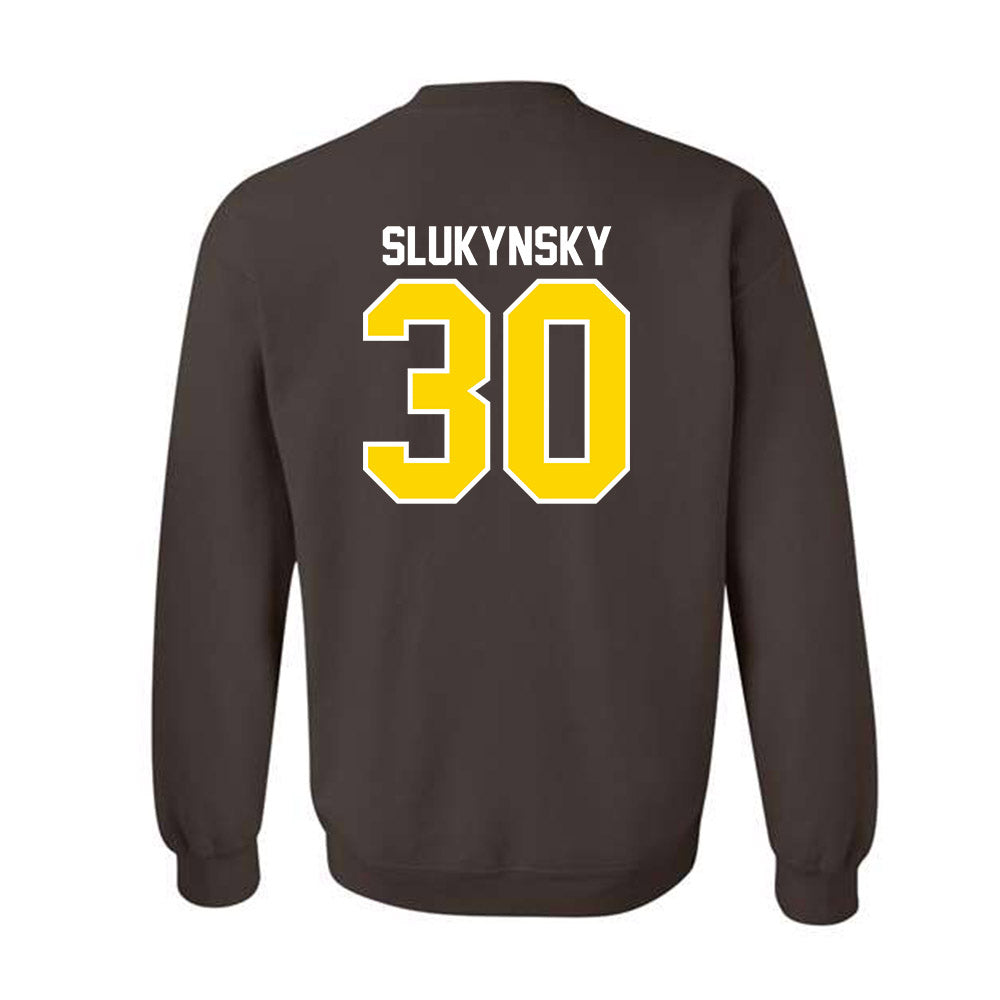 Western Michigan - NCAA Men's Ice Hockey : Hampton Slukynsky - Classic Shersey Crewneck Sweatshirt-1